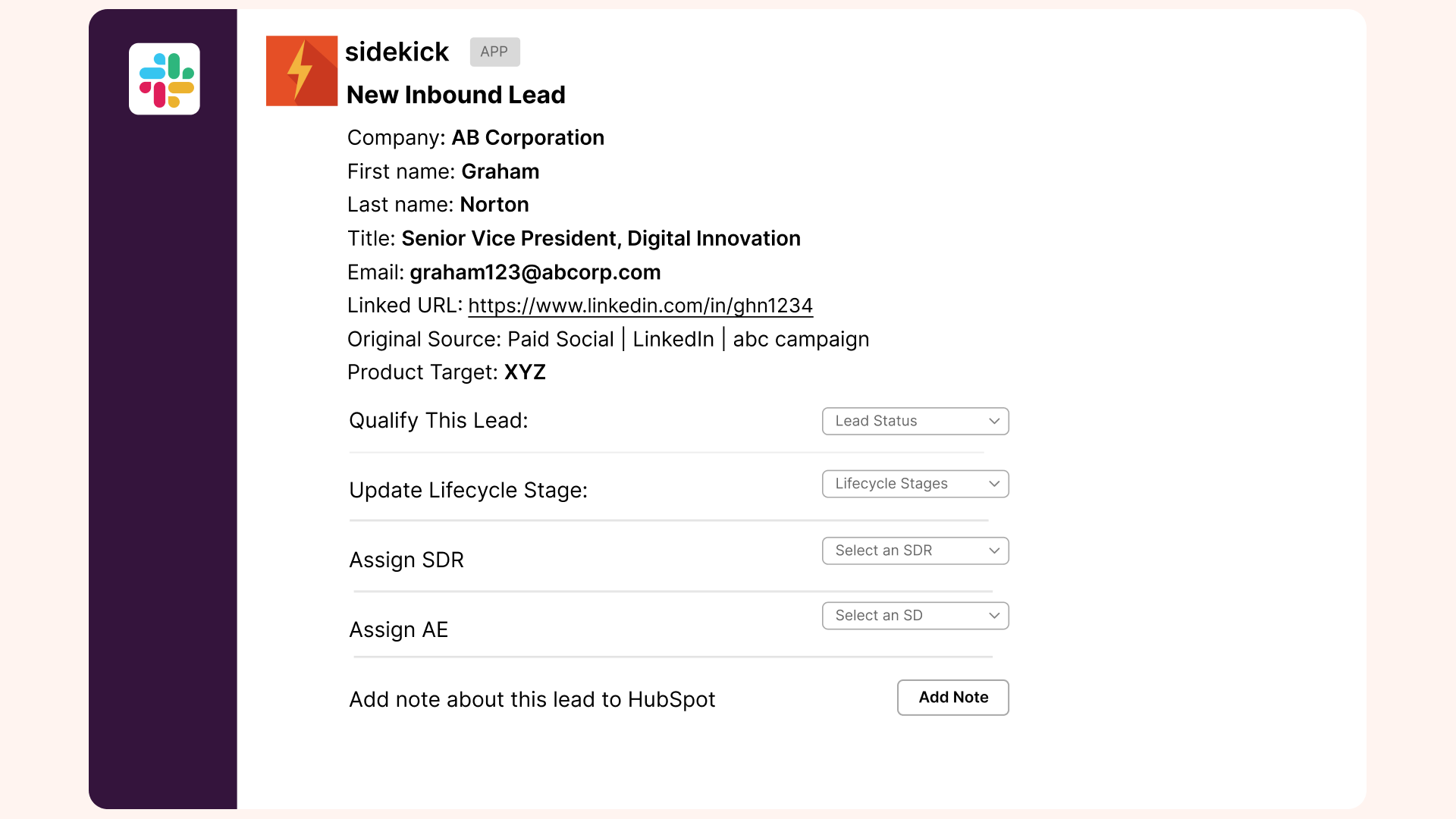 Slack Notifications that Drive Actions
